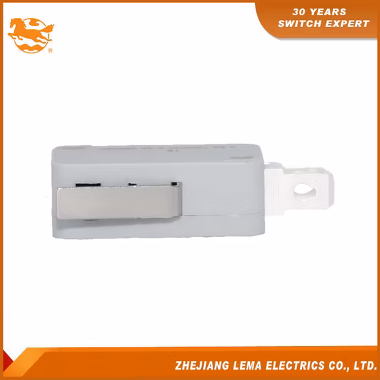 Microinterruttore a connessione rapida fornito da Lema a leva corta Kw7-11